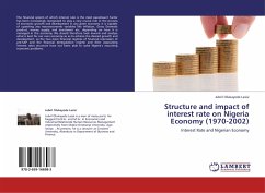 Structure and impact of interest rate on Nigeria Economy (1970-2002) - Lasisi, Jubril Olukayode