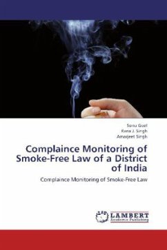 Complaince Monitoring of Smoke-Free Law of a District of India - Goel, Sonu;Singh, Rana J.;Singh, Amarjeet