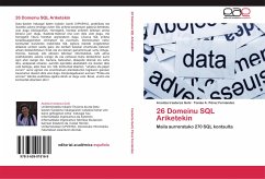 26 Domeinu SQL Ariketekin