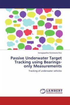 Passive Underwater Target Tracking using Bearings-only Measurements