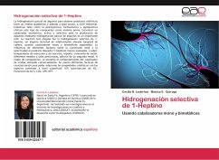 Hidrogenación selectiva de 1-Heptino