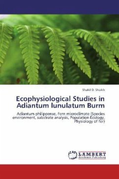Ecophysiological Studies in Adiantum lunulatum Burm