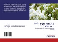 Studies on salt tolerance in cotton (Gossypium hirsutum L.)