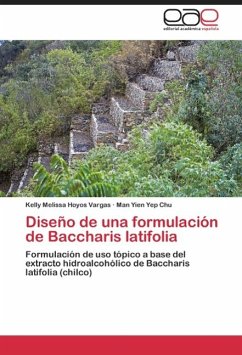 Diseño de una formulación de Baccharis latifolia - Hoyos Vargas, Kelly Melissa;Yep Chu, Man Yien