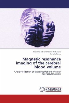 Magnetic resonance imaging of the cerebral blood volume