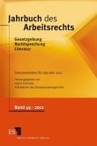 Jahrbuch des Arbeitsrechts / Jahrbuch des Arbeitsrechts Band 49