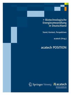 Biotechnologische Energieumwandlung in Deutschland