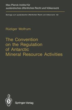 The convention on the regulation of Antarctic mineral resource activities. an attempt to break new ground.