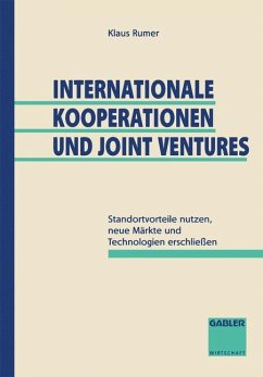 Internationale Kooperationen und Joint Ventures - Rumer, Klaus