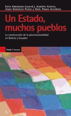 Un estado, muchos pueblos : la construcción de la plurinacionalidad en Bolivia y Ecuador - Acosta, Alberto; González Pazos, Jesús; Prada Alcoreza, Raúl