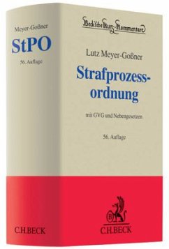 Strafprozessordnung (StPO), Kommentar - Meyer-Goßner, Lutz;Schmitt, Bertram