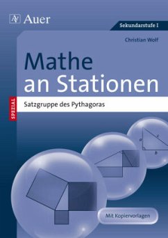 Mathe an Stationen Spezial - Satzgruppe des Pythagoras - Wolf, Christian