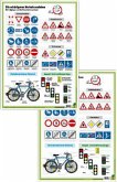Die wichtigsten Verkehrszeichen für Fußgänger und Radfahrer in Deutschland, DUO-Schreibunterlage klein