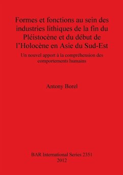 Formes et fonctions au sein des industries lithiques de la fin du Pléistocène et du début de l'Holocène en Asie du Sud-Est - Borel, Antony