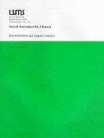 Social Assistance in Albania: Decentralization and Targeted Transfers - World Bank
