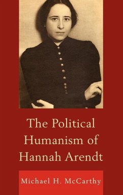 Cover Political Humanism of Hannah Arendt