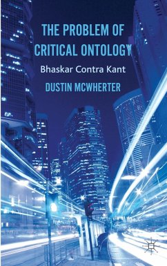 The Problem of Critical Ontology - McWherter, D.