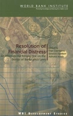 Resolution of Financial Distress: An International Perspective on the Design of Bankruptcy Laws