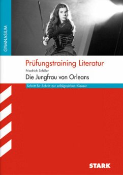 Cover Prüfungstraining Literatur, Friedrich Schiller: Jungfrau von Orleans, Arbeitsheft Hessen