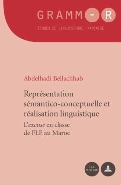 Représentation sémantico-conceptuelle et réalisation linguistique - Bellachhab, Abdelhadi