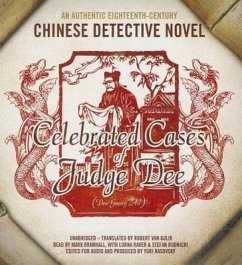 Celebrated Cases of Judge Dee (Dee Goong An): An Authentic Eighteenth-Century Chinese Detective Novel - Rasovsky, Yuri