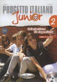 Libro di classe (Lehrbuch), m. Audio-CD / Progetto Italiano Junior für deutschsprachige Lerner 2