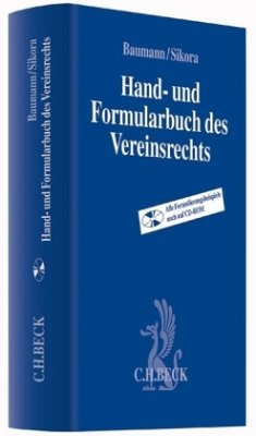 Hand- und Formularbuch des Vereinsrechts, m. CD-ROM - Baumann, Thomas; Sikora, Markus