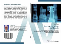 Arbitration in der Spieltheorie - Julmi, Christian