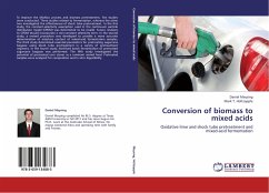 Conversion of biomass to mixed acids