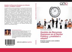 Gestión de Recursos Humanos en el Sector Público: ¿realidad o utopía? - Salvatierra, Norma Beatriz