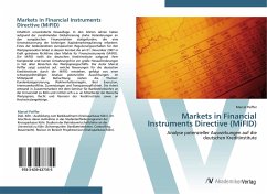 Markets in Financial Instruments Directive (MiFID) - Peiffer, Marcel