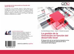 La gestión de la innovación en función del desarrollo local - Rodríguez Gómez, Ana Dalia;Carballo Concepción, Jorge A.