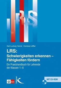 LRS. Schwierigkeiten erkennen - Fähigkeiten fördern - Herné, Karl-Ludwig;Löffler, Cordula