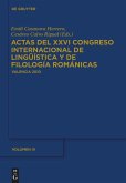 Actas del XXVI Congreso Internacional de Lingüística y de Filología Románicas. Tome III