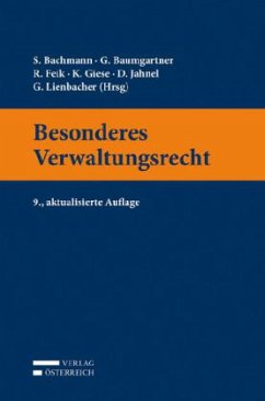 Besonderes Verwaltungsrecht (f. Österreich)