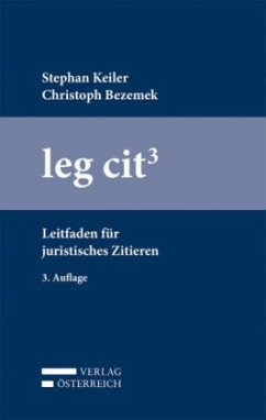 leg cit³ (f. Österreich) - Keiler, Stephan;Bezemek, Christoph