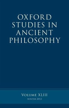 Oxford Studies in Ancient Philosophy: Volume 43