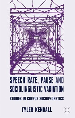 Speech Rate, Pause, and Sociolinguistic Variation - Kendall, T.