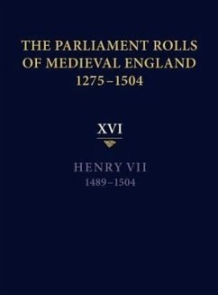 The Parliament Rolls of Medieval England, 1275-1504