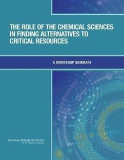 The Role of the Chemical Sciences in Finding Alternatives to Critical Resources - National Research Council; Division On Earth And Life Studies; Board on Chemical Sciences and Technology; Chemical Sciences Roundtable