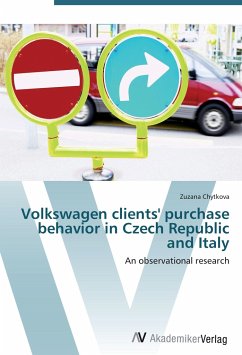 Volkswagen clients' purchase behavior in Czech Republic and Italy - Chytkova, Zuzana