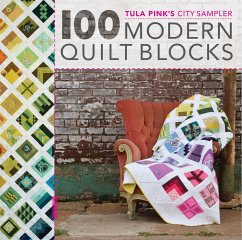 100 Modern Quilt Blocks - Pink, Tula