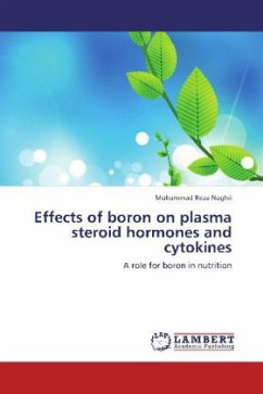 Effects of boron on plasma steroid hormones and cytokines