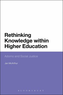 Rethinking Knowledge within Higher Education - Mcarthur, Jan