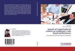 Impact of organizational culture on employee¿s role based performance