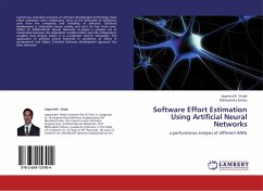 Software Effort Estimation Using Artificial Neural Networks - Singh, Jagannath;Sahoo, Bibhudatta