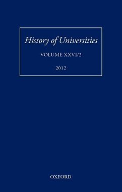 History of Universities, Volume 26/2 - Feingold, Mordechai