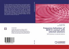 Frequency behaviour of QCM in contact with selected solutions - Baba, Zuraidah;Talib, Zainal Abidin