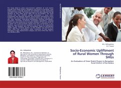 Socio-Economic Upliftment of Rural Women Through SHGs - Nithyashree, M. L.;Tewari, S. K.