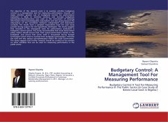 Budgetary Control: A Management Tool For Measuring Performance
